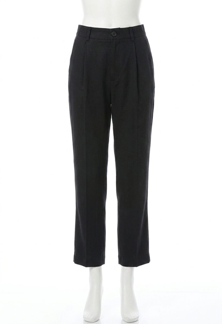 NEW BELLA DAHL piped trouser pant in black